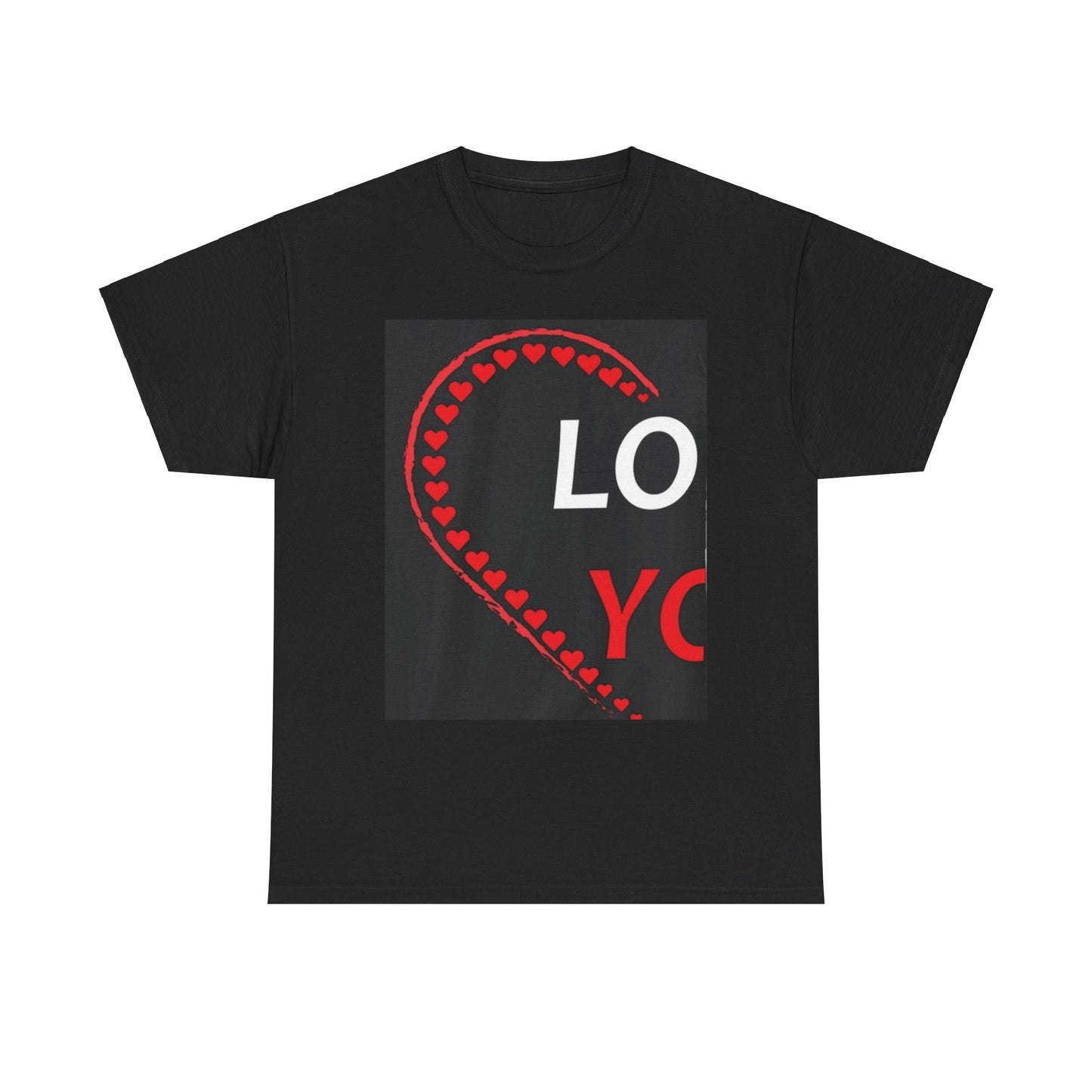 LOVE YOU HALF HEART Couples Tshirt 1