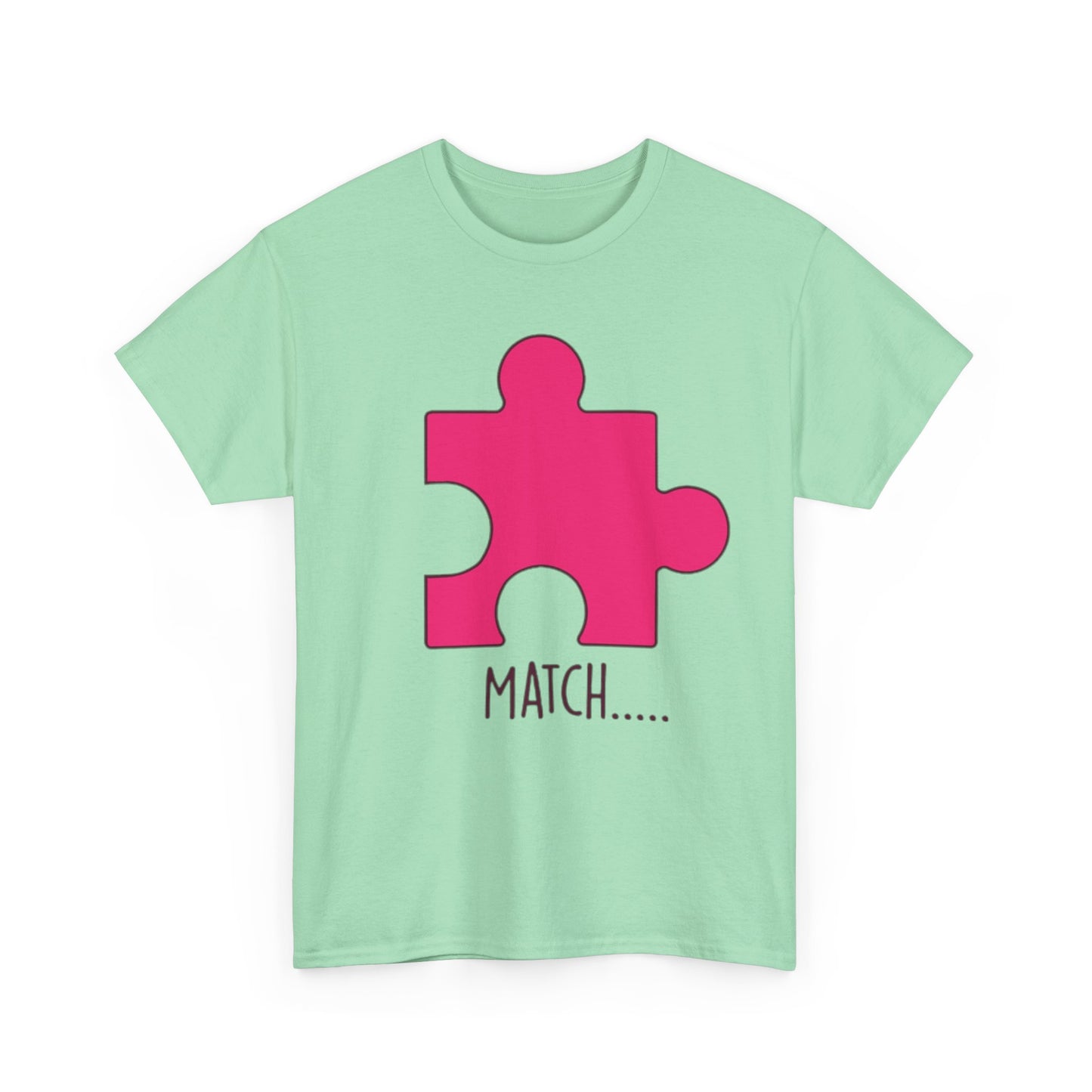 THE PERFECT/MATCH Couples Tshirt 2 - Couples Fashion Wear