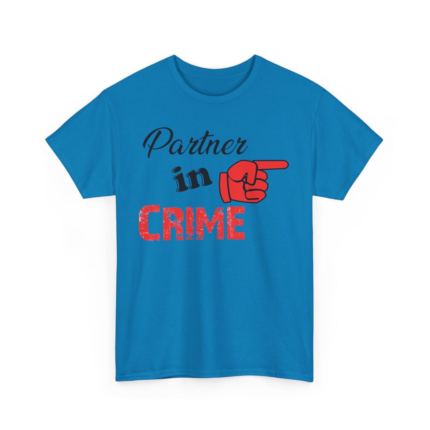 Partner in Crime Couples Tshirt