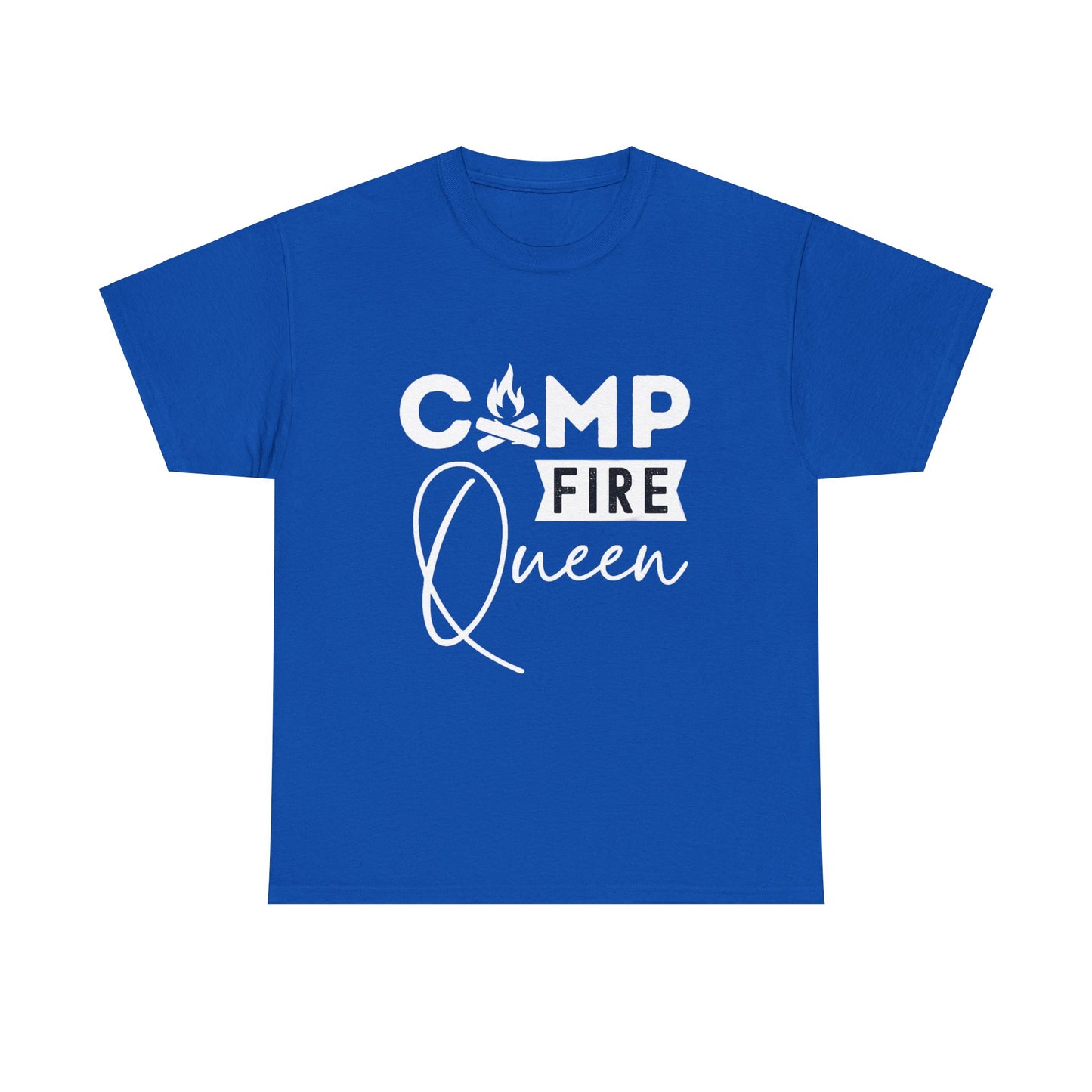 CAMP FIRE KING/CAMP FIRE QUEEN Couples Tshirt 2