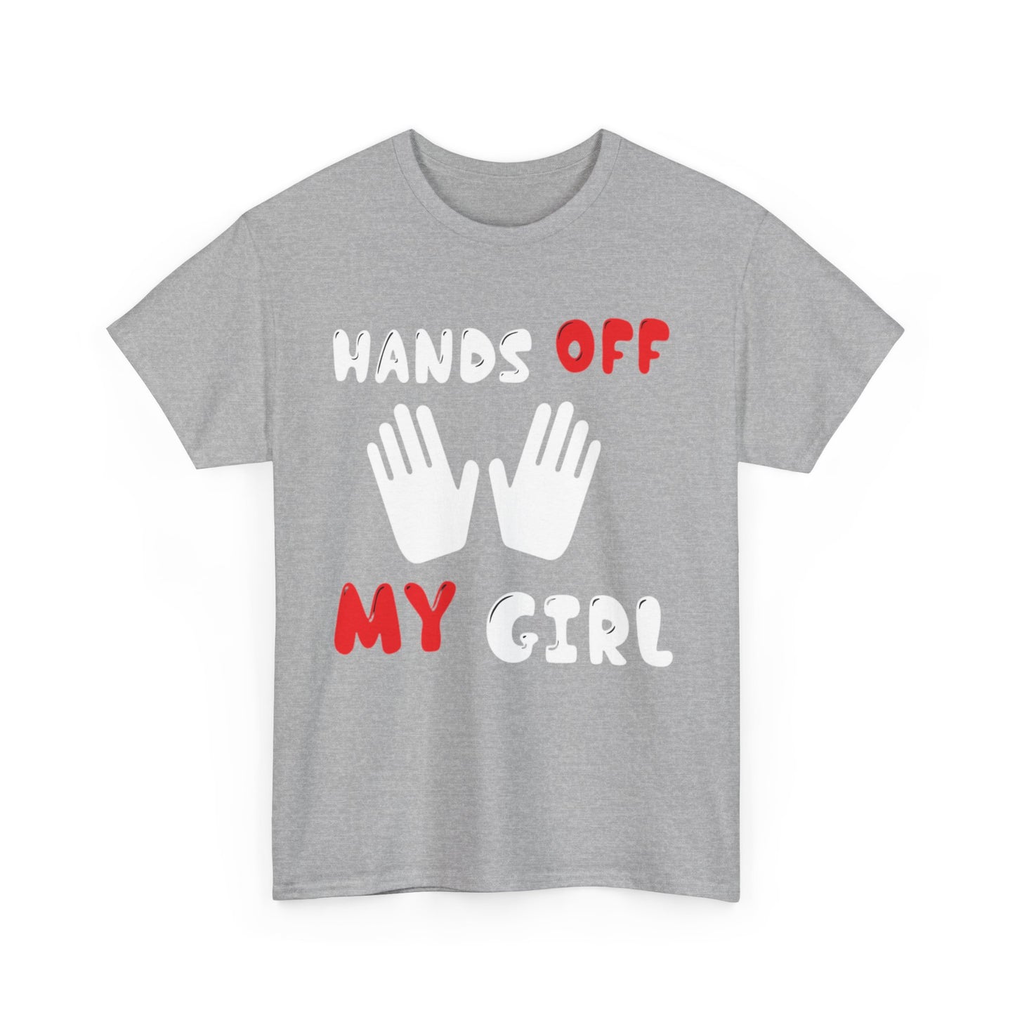 HANDS OFF MY GUY/HANDS OFF MY GIRL Couples Tshirt 2