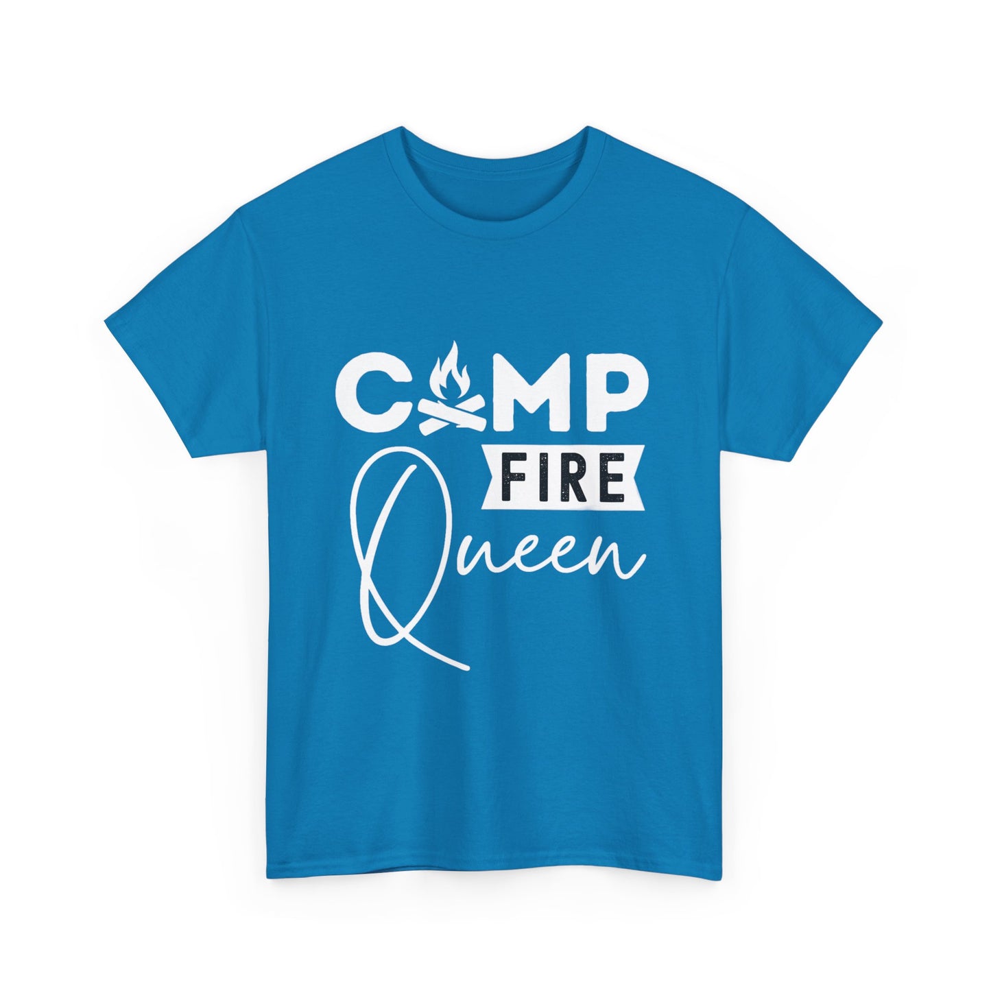 CAMP FIRE KING/CAMP FIRE QUEEN Couples Tshirt 2