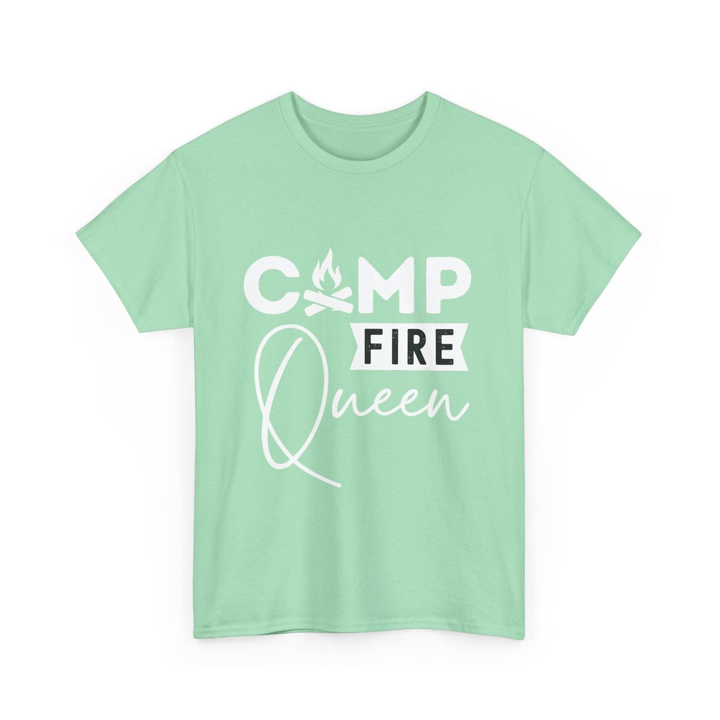 CAMP FIRE KING/CAMP FIRE QUEEN Couples Tshirt 2