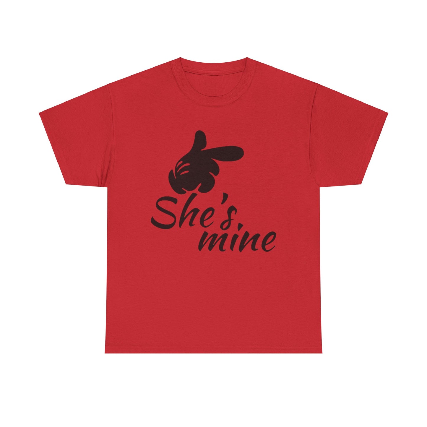 HE'S MINE/SHE'S MINE Couples Tshirt 2