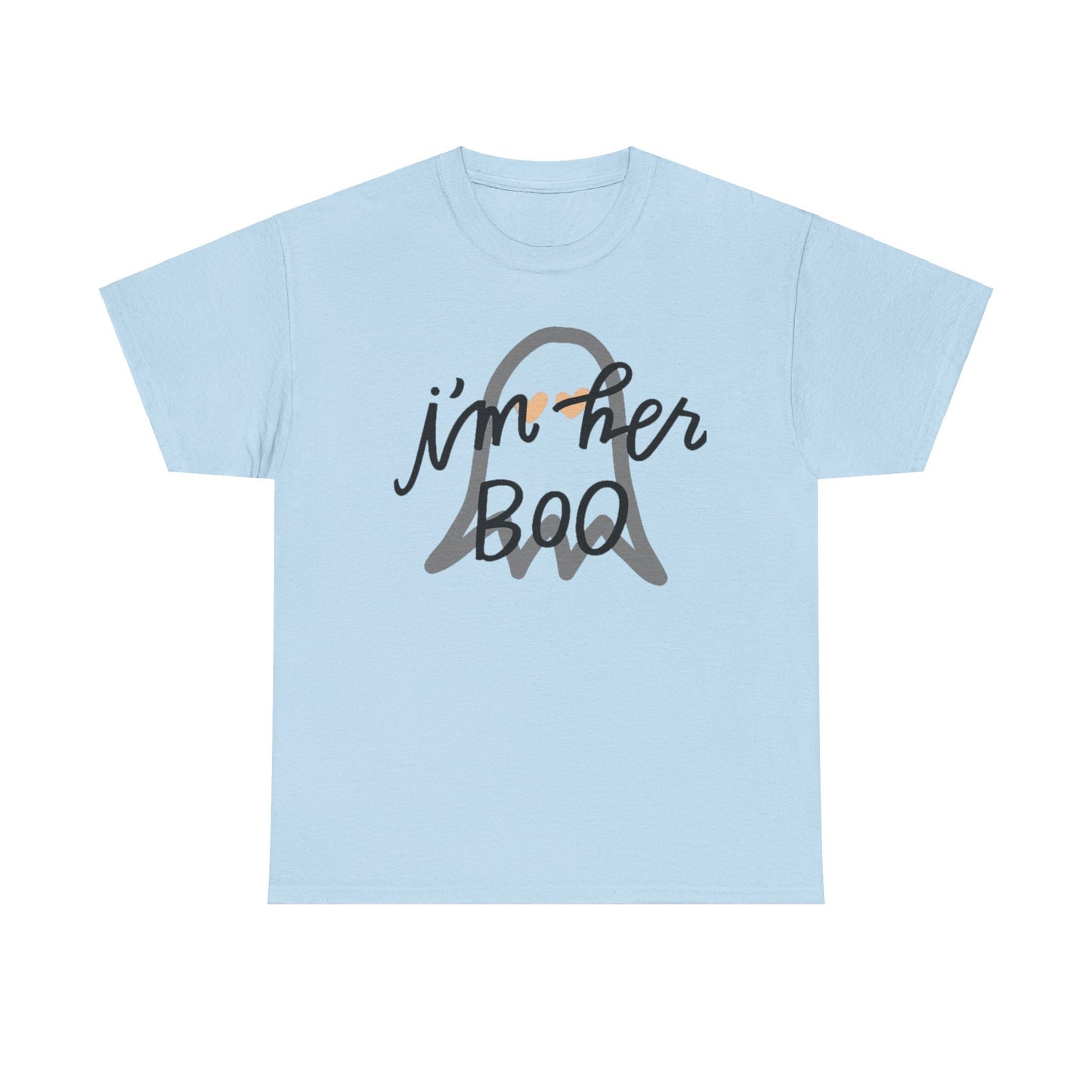 IM HIS WITCH l) IM HER BOO Couples Tshirt 1