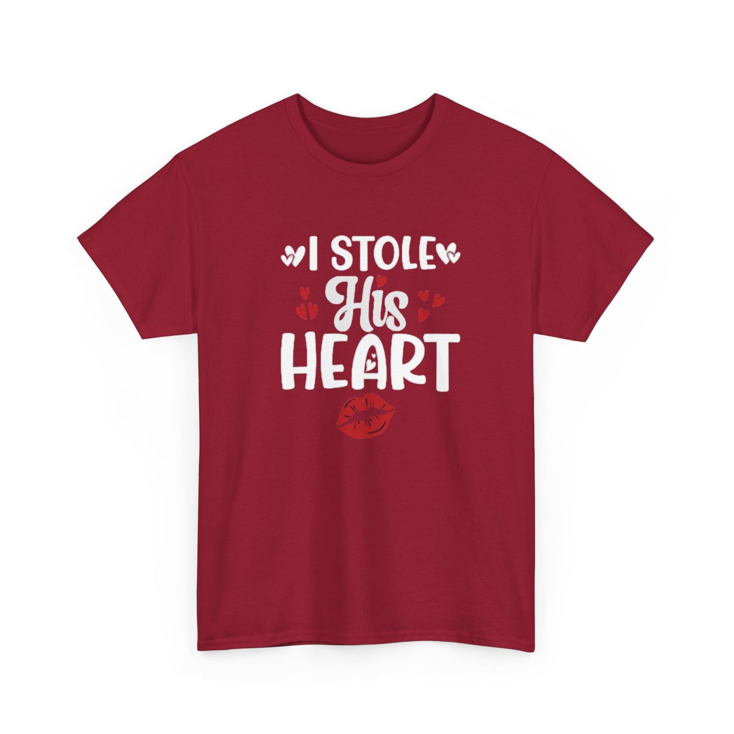 I STOLE HIS HEART/ I STOLE HER HEART Couples Tshirt 1