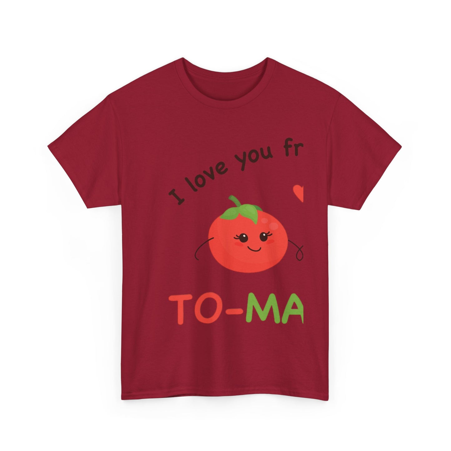 I LOVE YOU FROM MY HEAD TO-MA-TOES Couples Tshirt 1