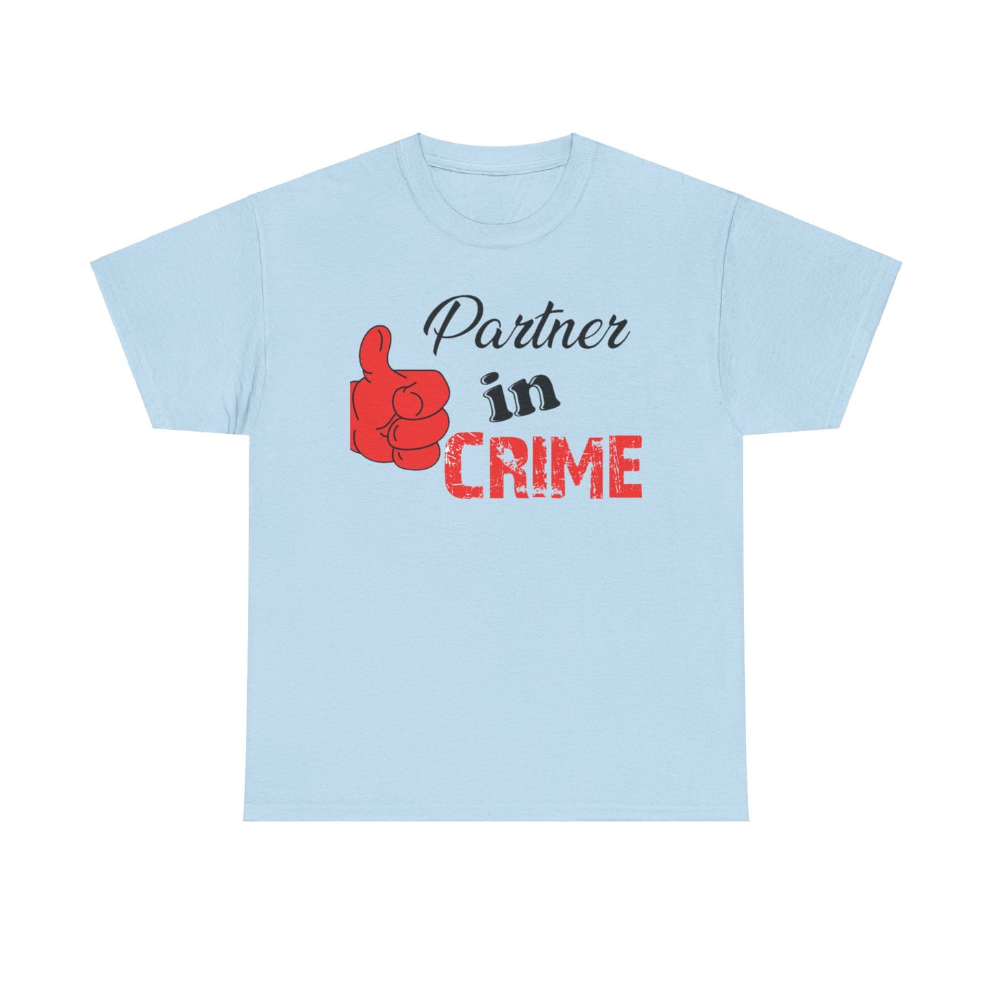 Partner in Crime Couples Tshirt