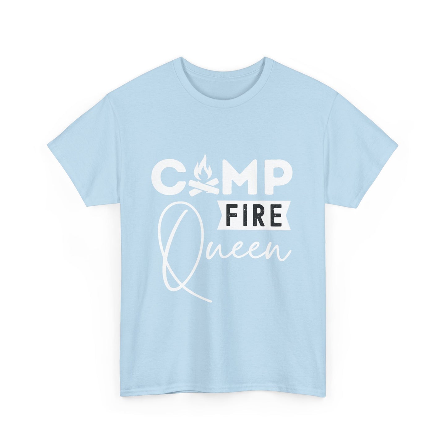 CAMP FIRE KING/CAMP FIRE QUEEN Couples Tshirt 2